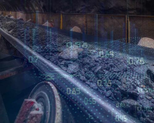 PGNAA Conveyor belt with overlay